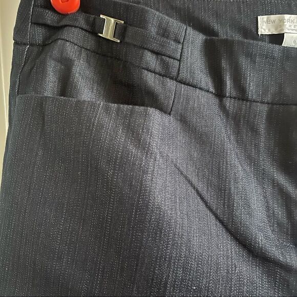 New York & Company Denim Straight Leg Crop Pants; SZ 6; BNWT - Picture 6 of 10